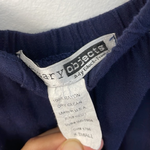 Necessary Objects Navy Jumpsuit XS With Pockets - Picture 3 of 9